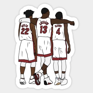 Jimmy, Bam & Dipo Sticker